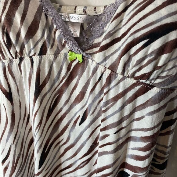 EUC Vintage Victoria’s Secret Tiger Print Women’s Slip Teddy - Picture 5 of 12